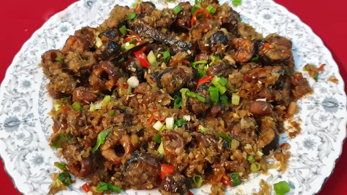 Lươn kho sả ớt